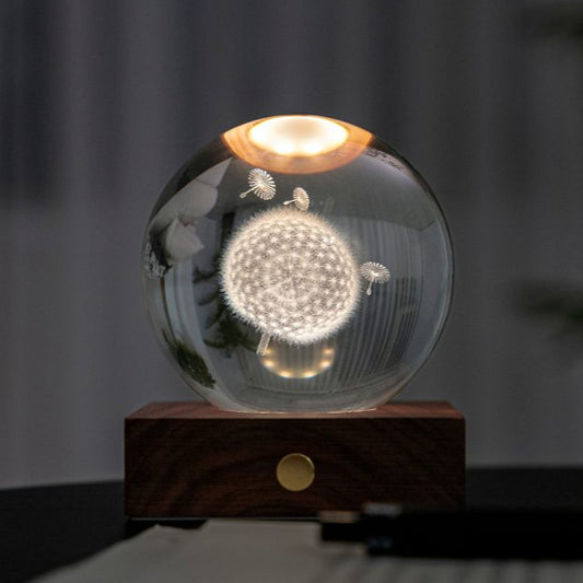 Amber Crystal Light - Dandelions