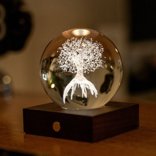 Amber Crystal Light - Tree of Life