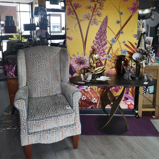 Accent Chair - Geo fabric