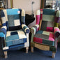 Accent Chair - Patchwork Regency Chair