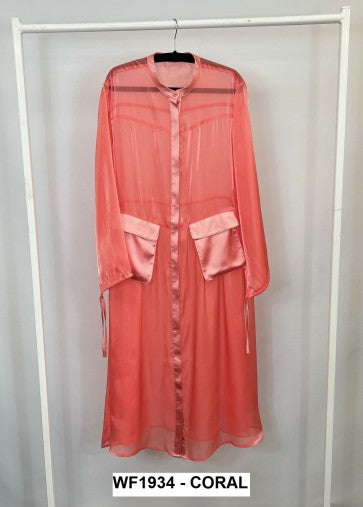 Coral Dress - Available in store