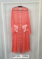 Coral Dress - Available in store