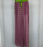 Retro style printed trousers